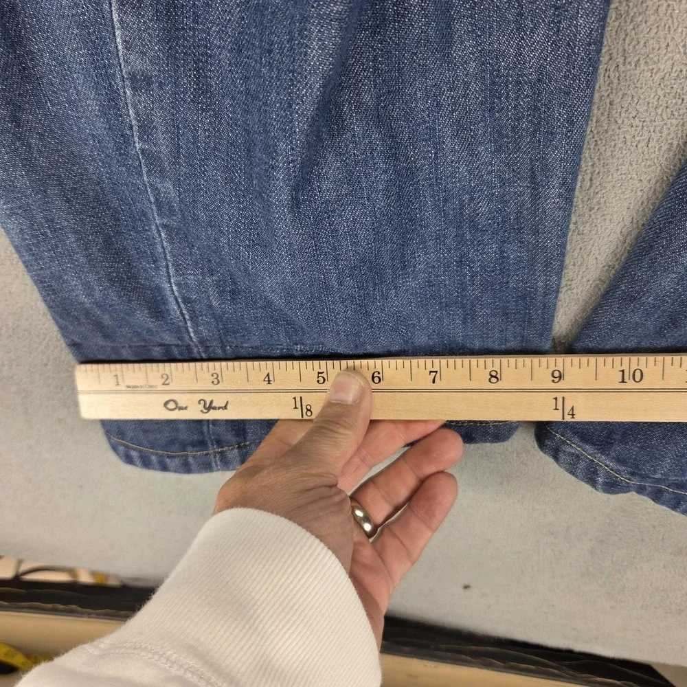 VTG Levis Engineered Jeans Mens Blue Twisted Button Fly Medium Wash Fits 31x30
